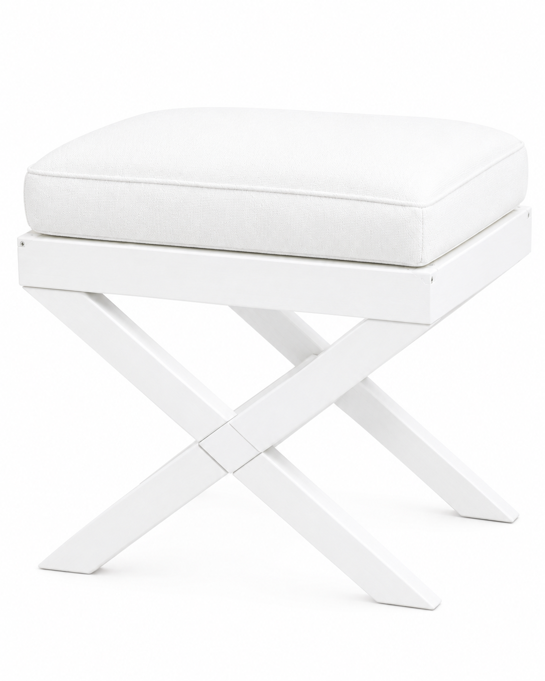 Modern X Ayaklı Puf Bench 60x40x43 cm