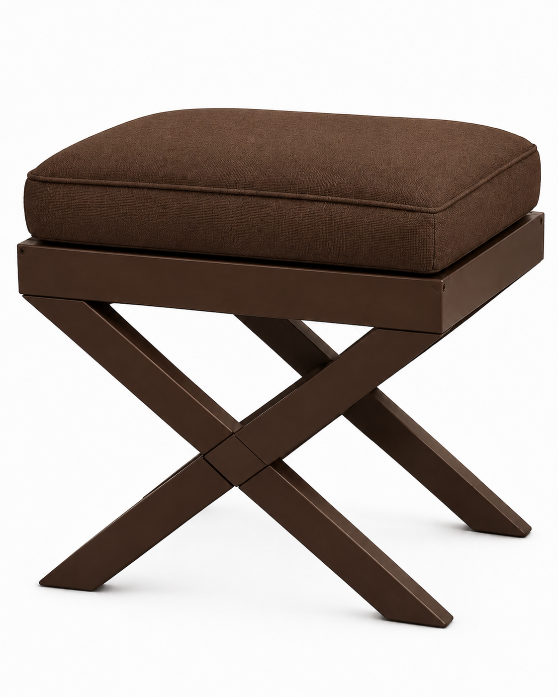 Modern X Ayaklı Puf Bench 60x40x43 cm