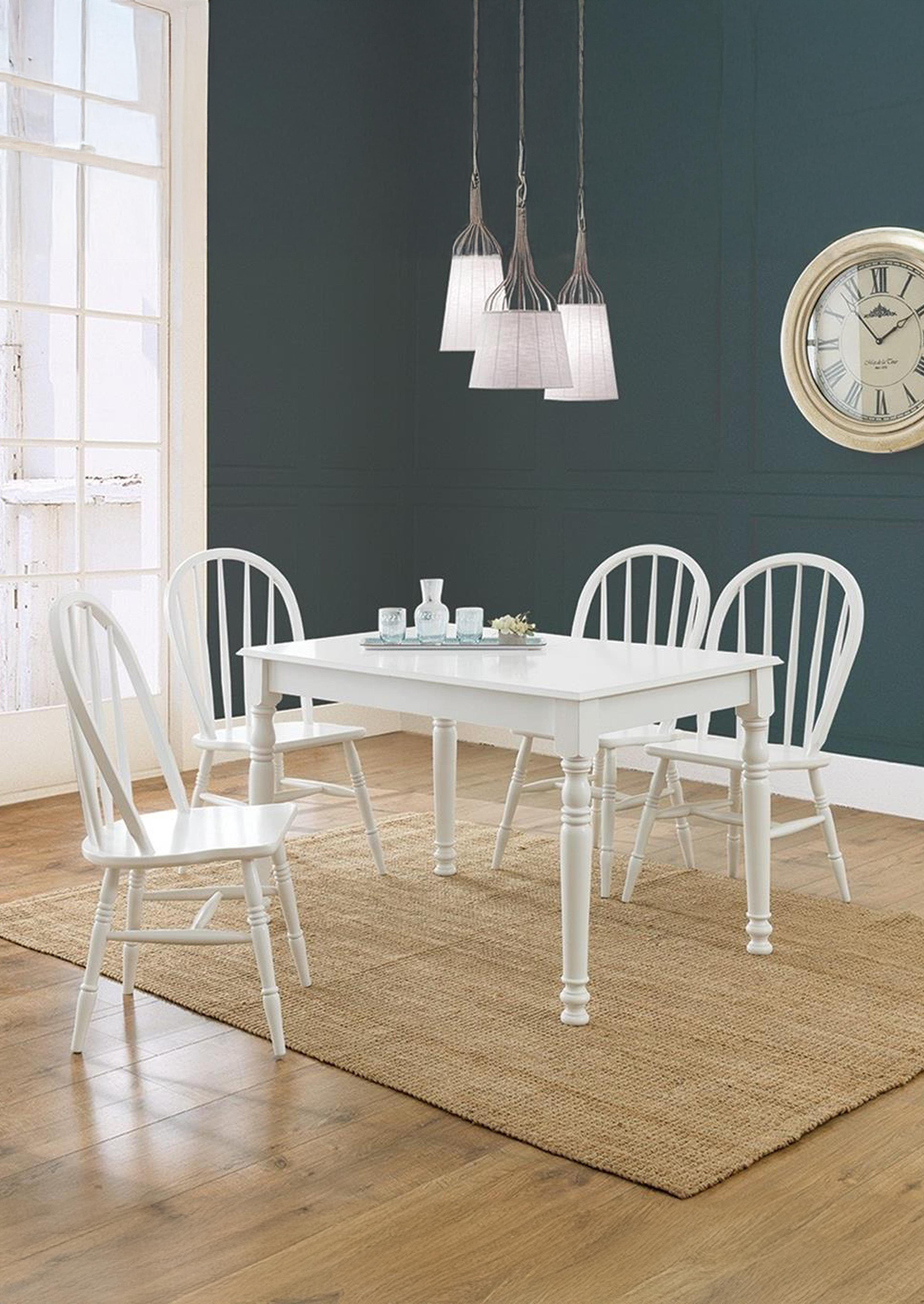 Opera Masa Takımı - Beyaz