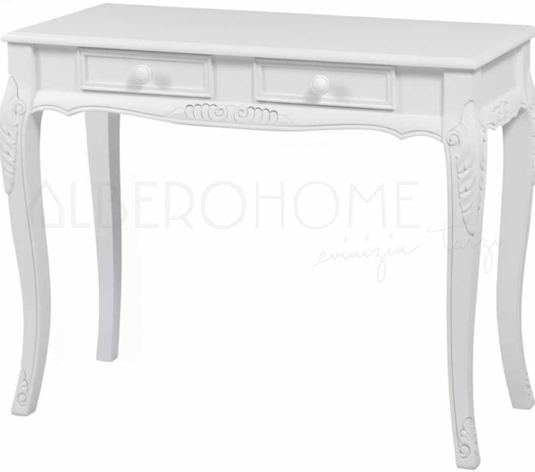 Paris El Oyması Ahşap Rustik Dresuar 100 Cm – Country Tasarım