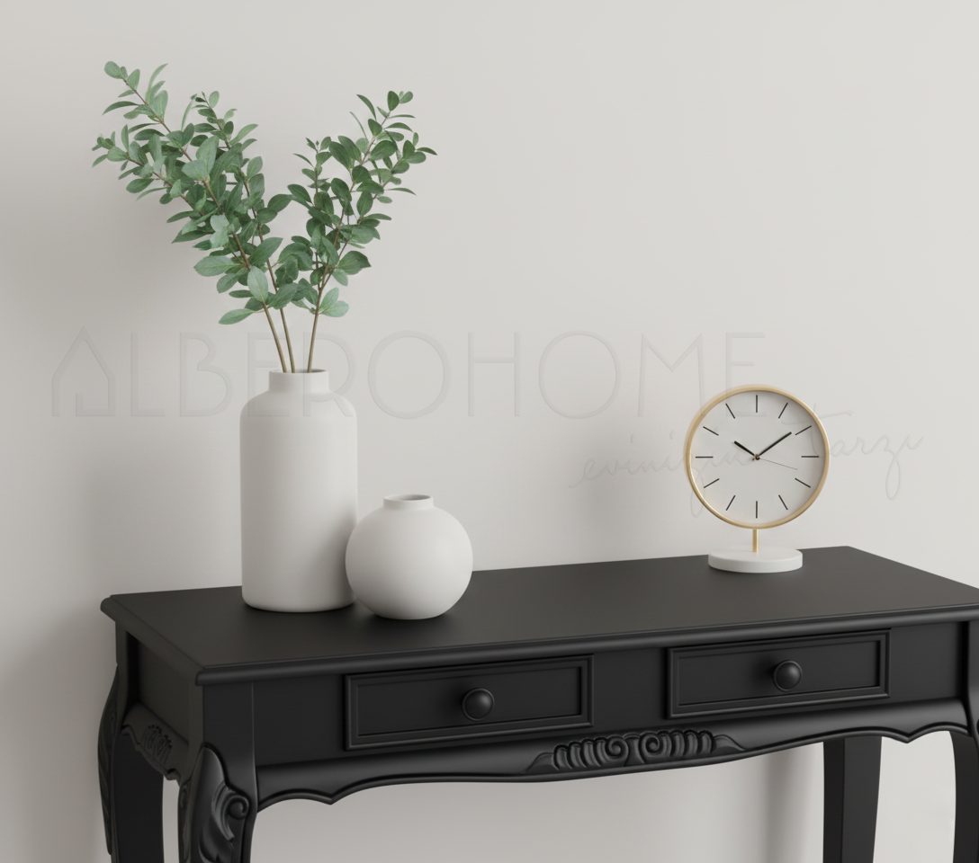 Paris El Oyması Ahşap Rustik Dresuar 100 Cm – Country Tasarım