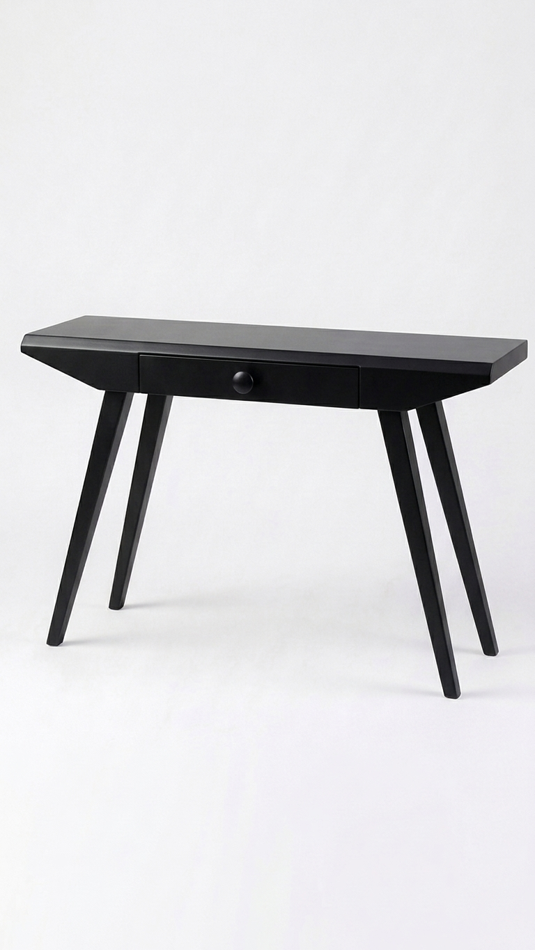Poli Meşe Dresuar 120 cm – Modern Ahşap Dresuar | Alberohome