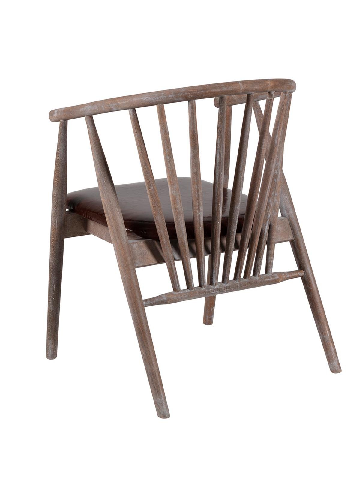 Rizoma Sandalye Eskitme - Kahve Deri