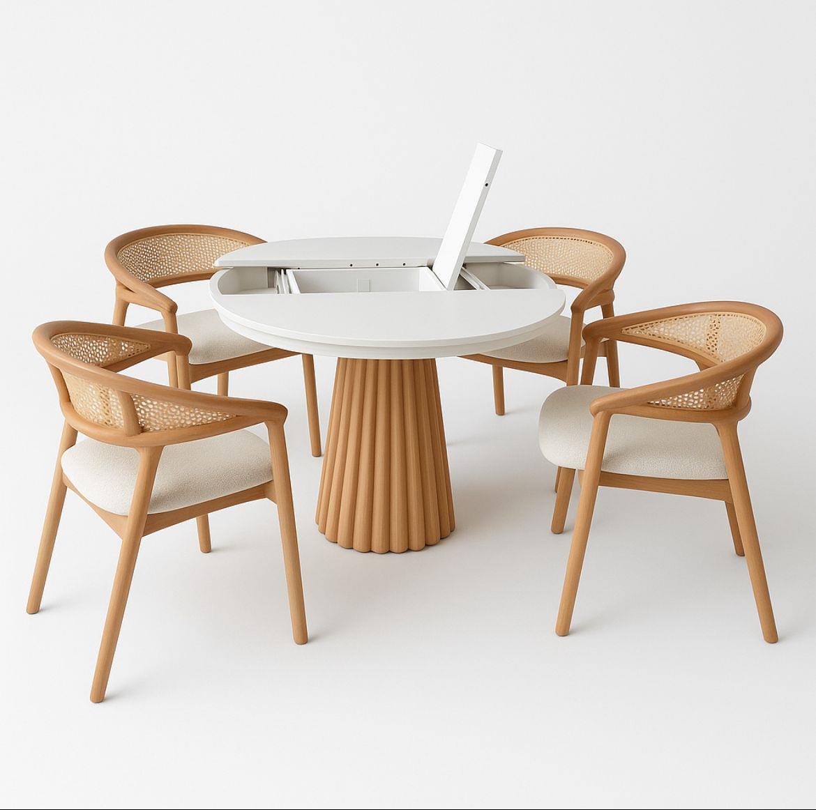 Royal Bamboo Açılır Masa Takımı