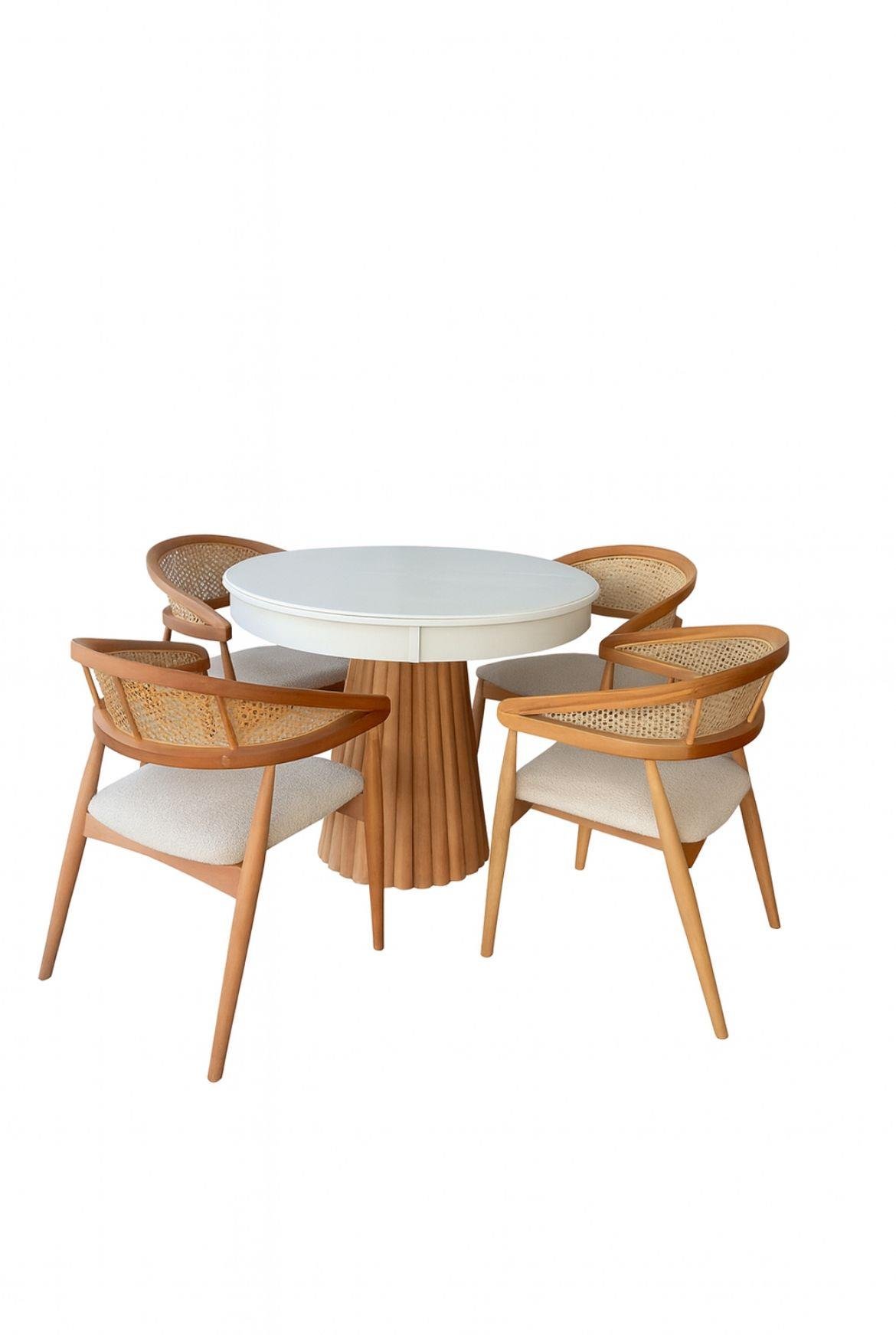 Royal Bamboo Açılır Masa Takımı