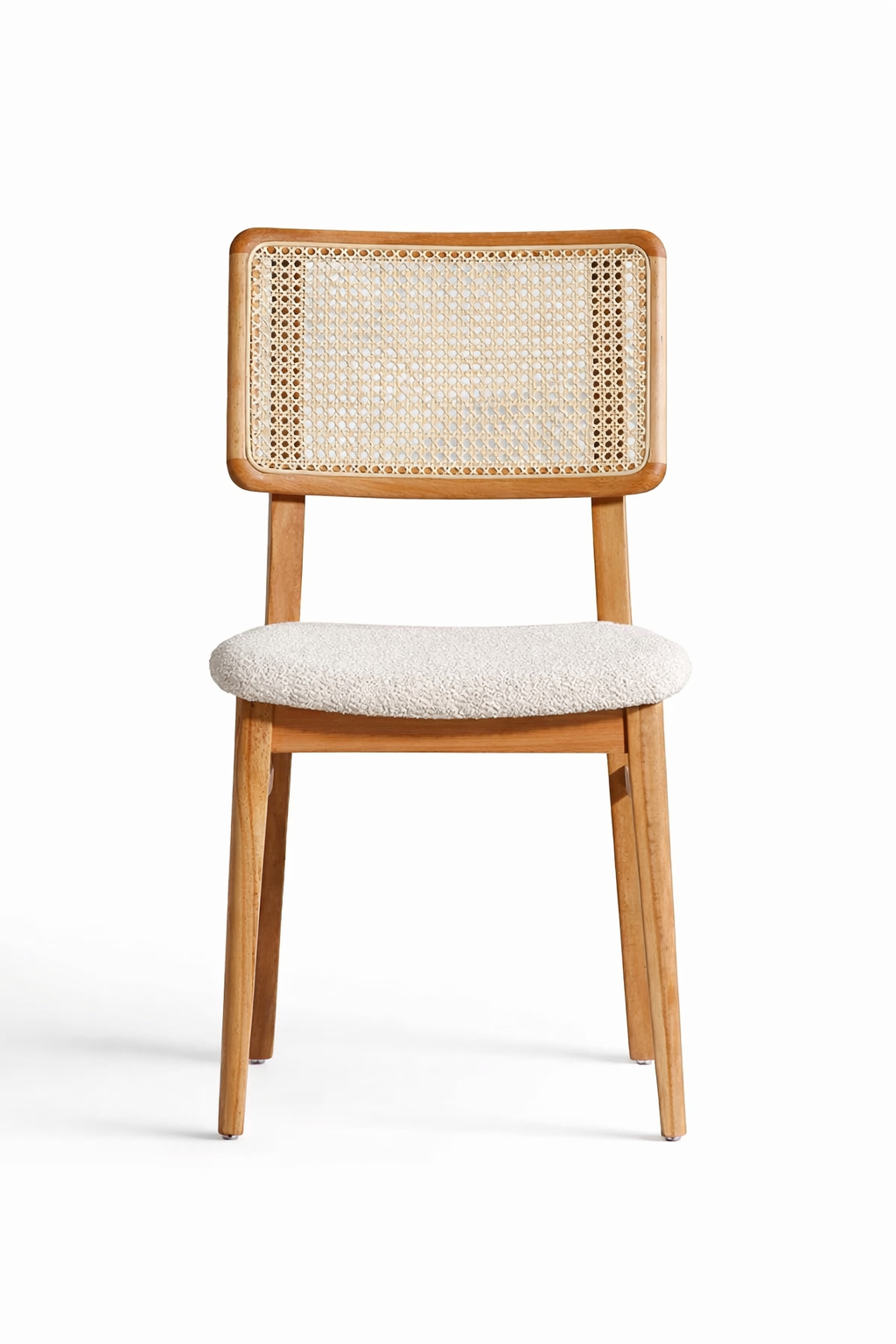 Sedef Natural Ahşap Hazeranlı Kayın Sandalye Detaylı İşçilik Modern Şık Tasarım