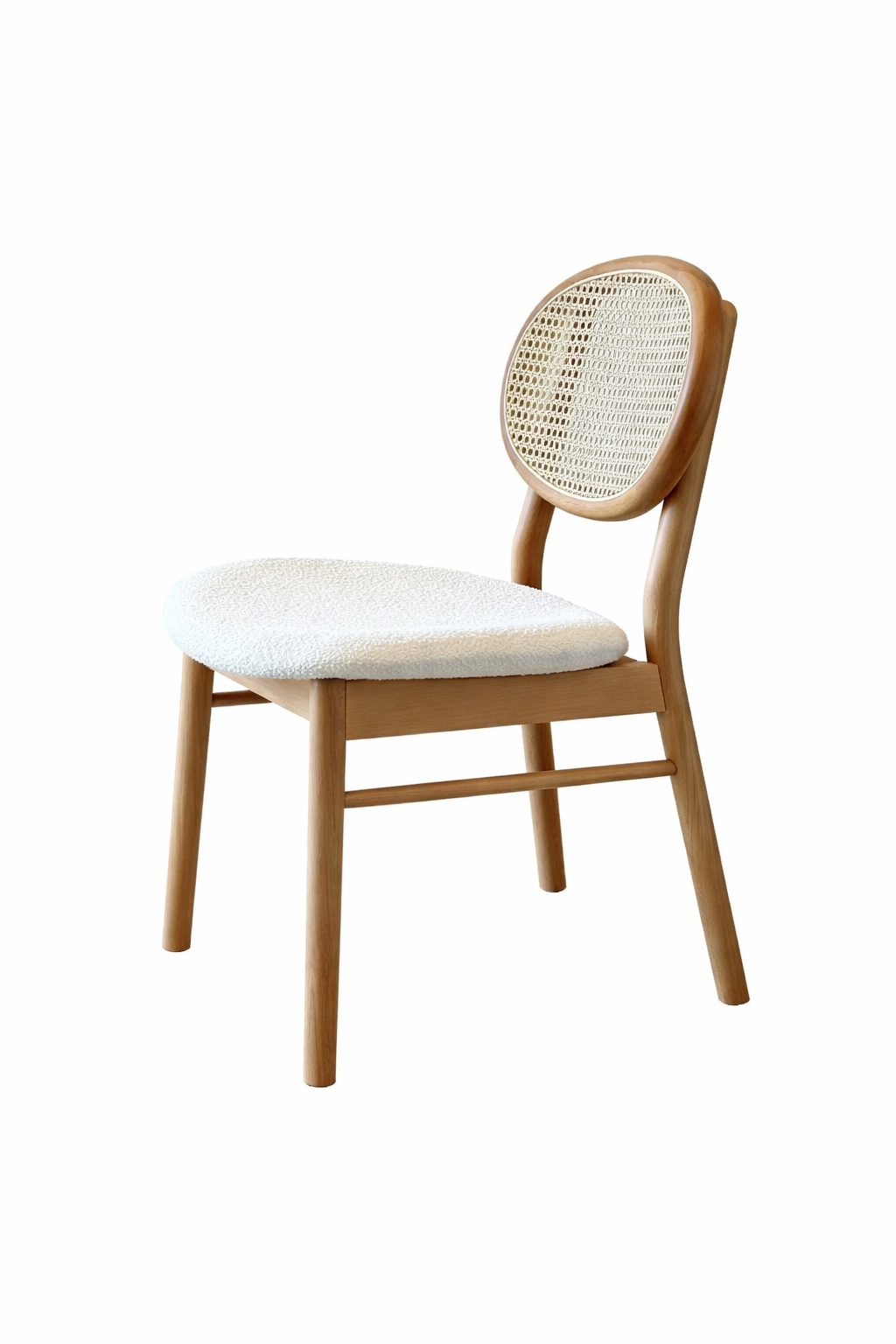 Violet Natural Ahşap Hazeranlı Kayın Sandalye Detaylı İşçilik Modern Şık Tasarım (4 Adet)