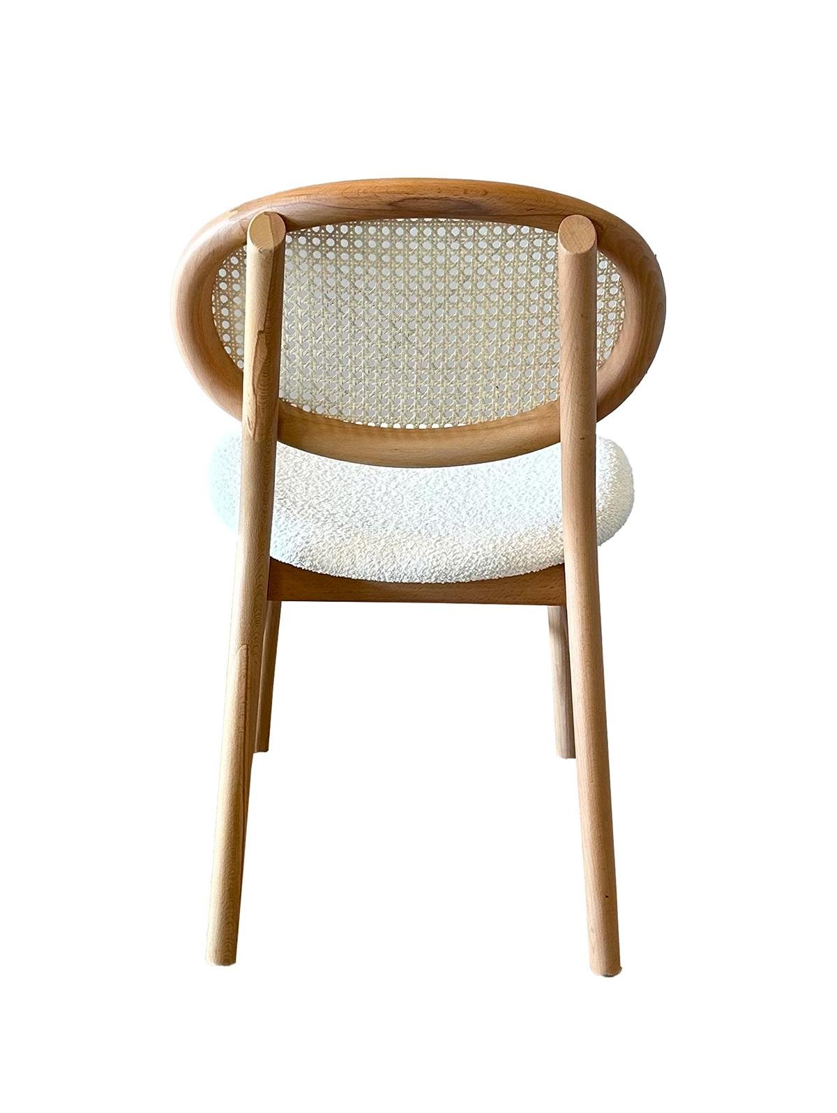 Violet Natural Sandalye 