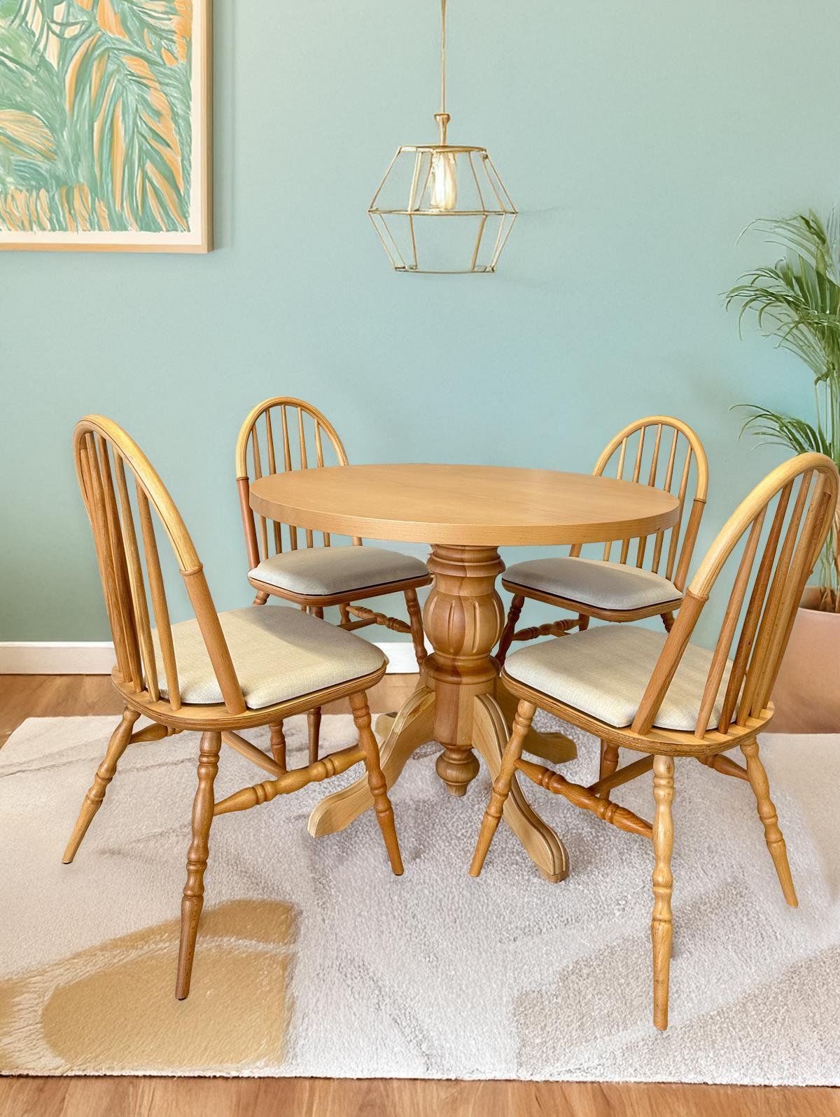 Yade Masa Takımı 90x90