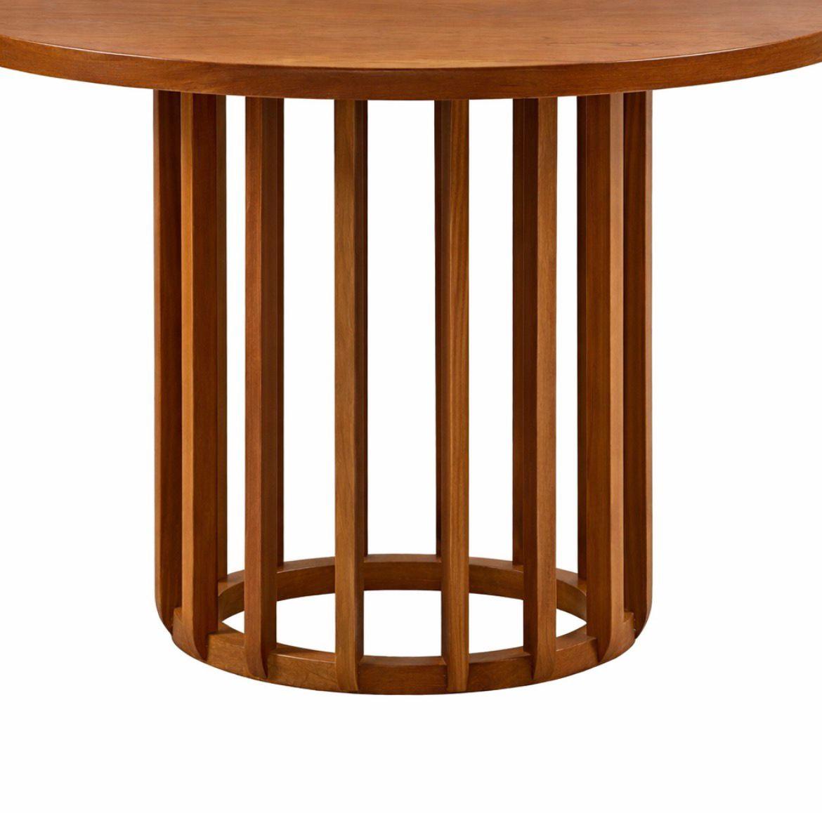 Yuvarlak Masa 100 cm | Salon ve Yemek Odası İçin Ahşap Masa