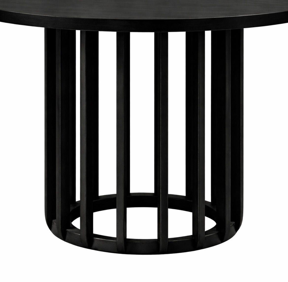 Yuvarlak Masa 100 cm | Salon ve Yemek Odası İçin Ahşap Masa