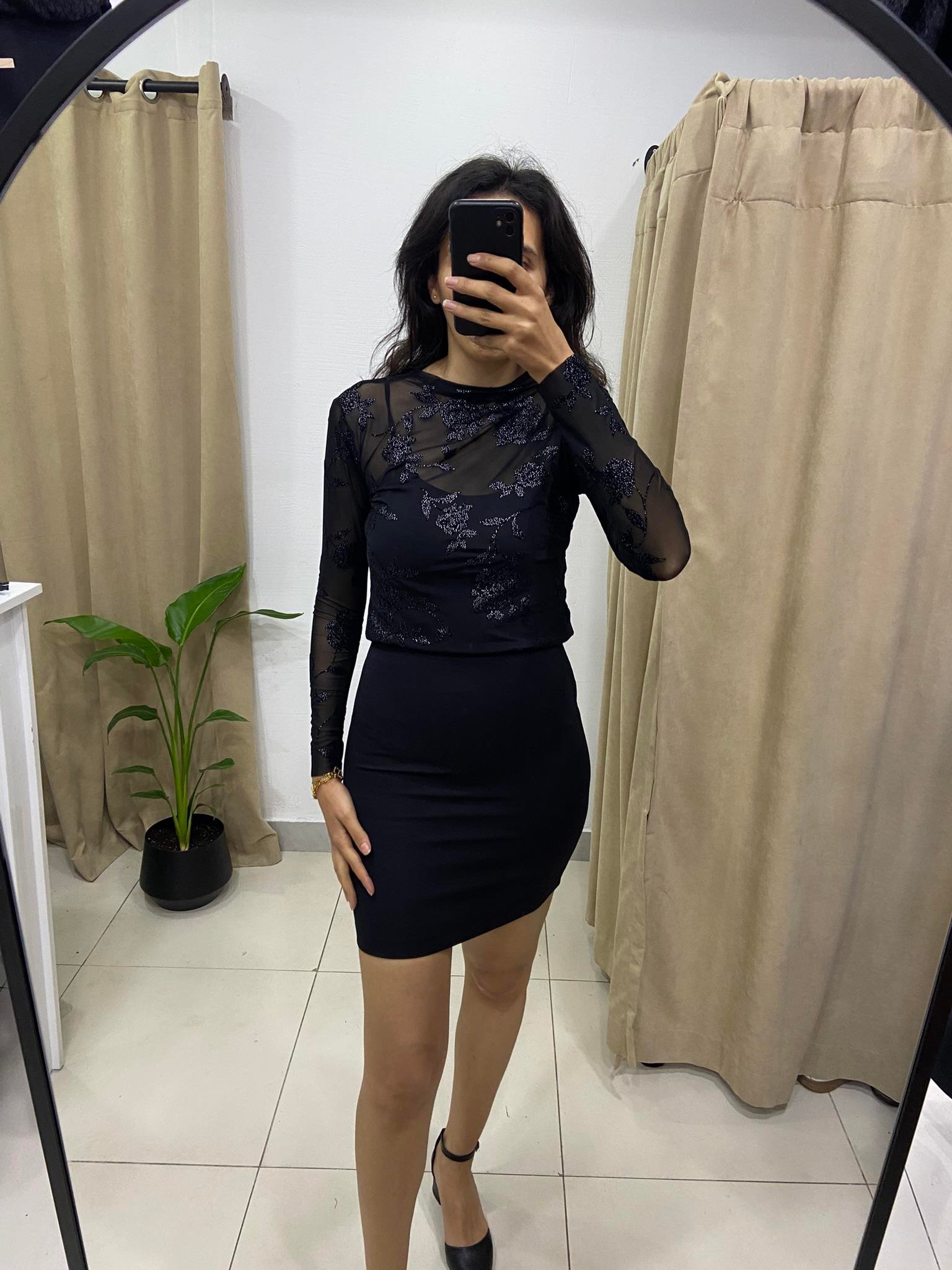 Mini Siyah Etek
