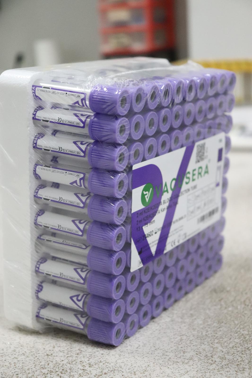 Vacusera 2 Ml K2 Edtalı Tüp 13X75 Mm 100'Lü