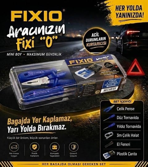 FIXIO OTO TRAFİK SETİ 6 PARÇA