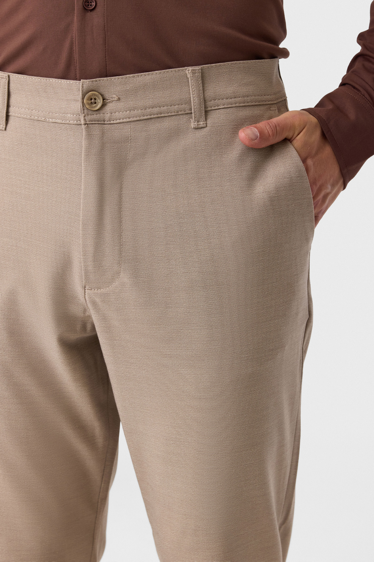 Bej Jogger Pantolon