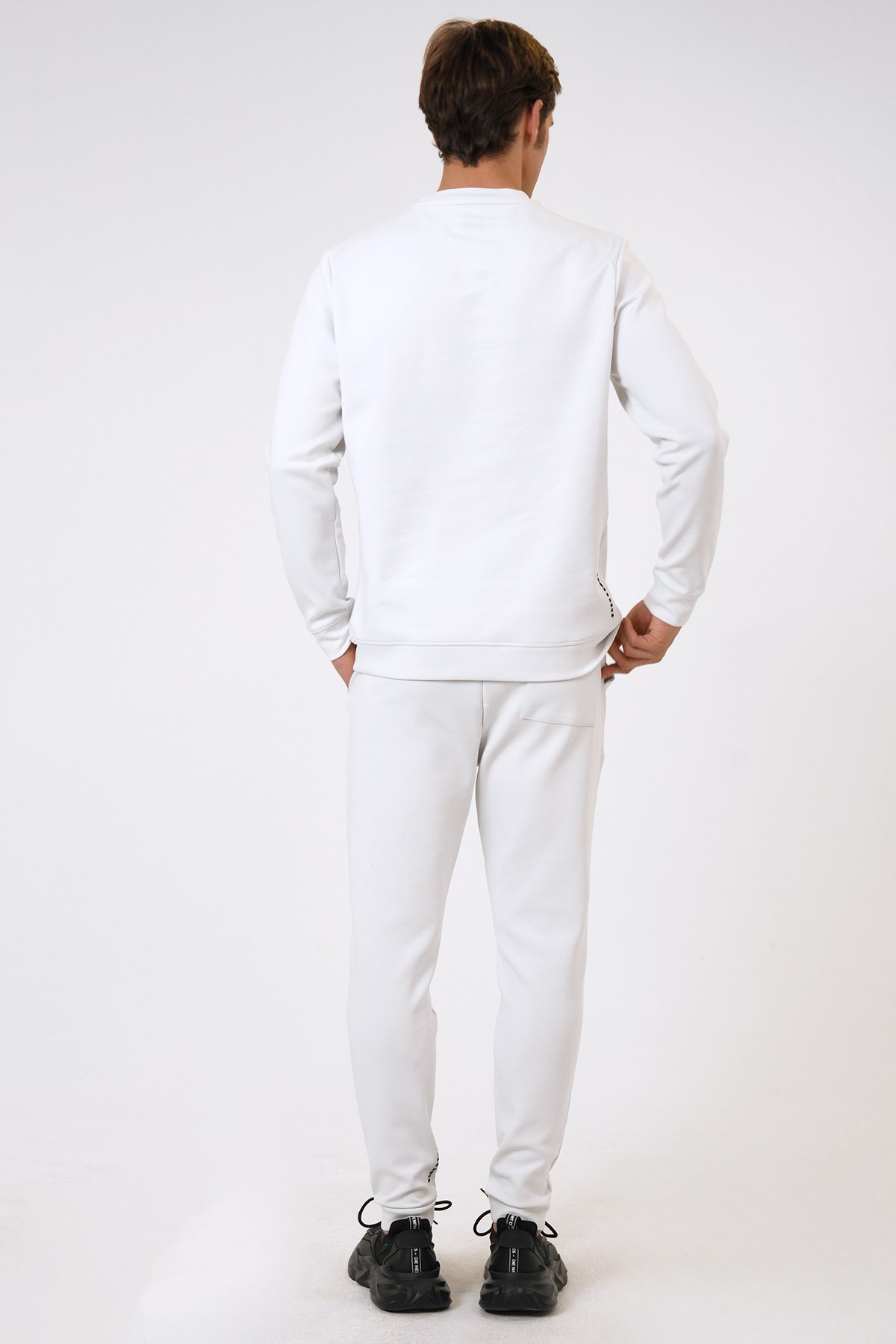 BİSİKLET YAKA ÖRME SWEAT