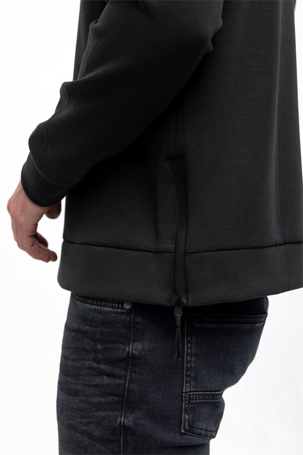 BİSİKLET YAKA REGLAN KOL SWEAT