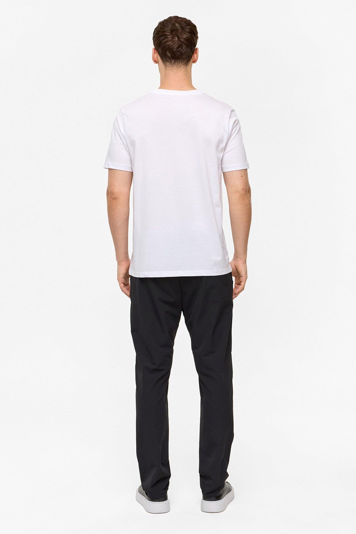 BİSİKLET YAKA REGULAR FIT BASIC TSHIRT