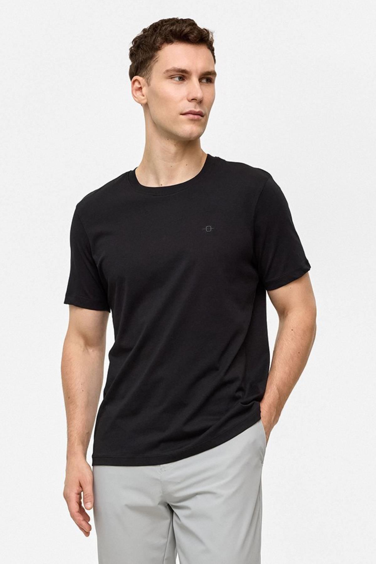 BİSİKLET YAKA REGULAR FIT BASIC TSHIRT