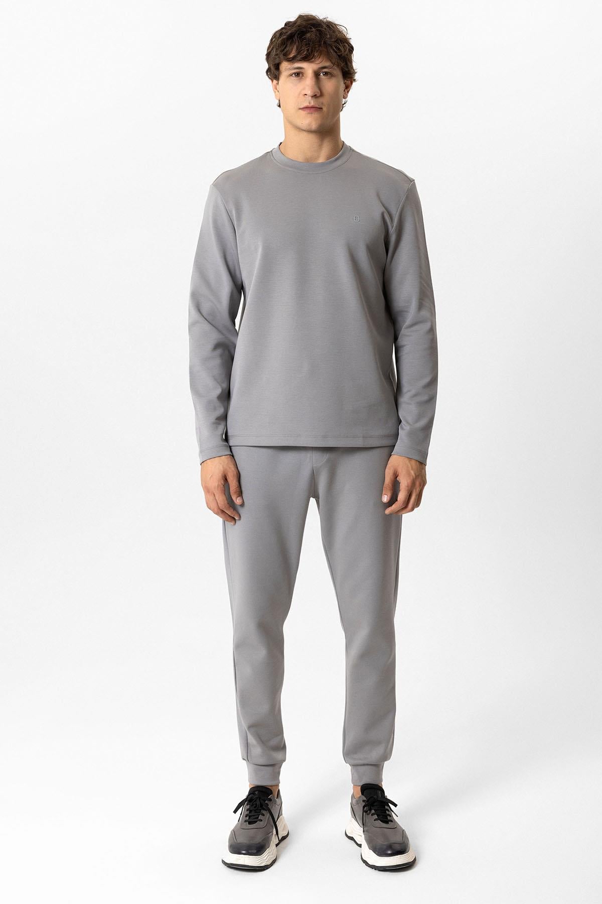 BİSİKLET YAKA REGULAR FIT SWEAT
