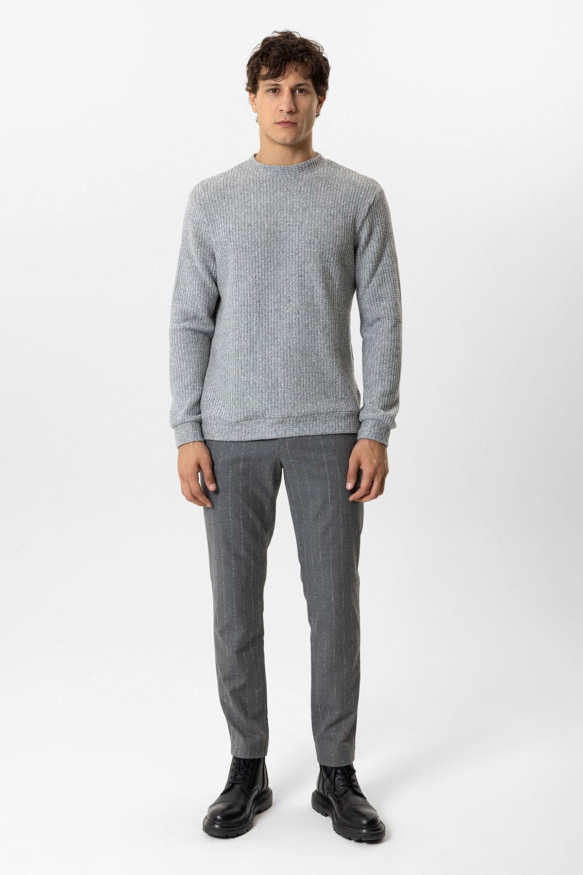 BİSİKLET YAKA REGULAR FIT SWEAT