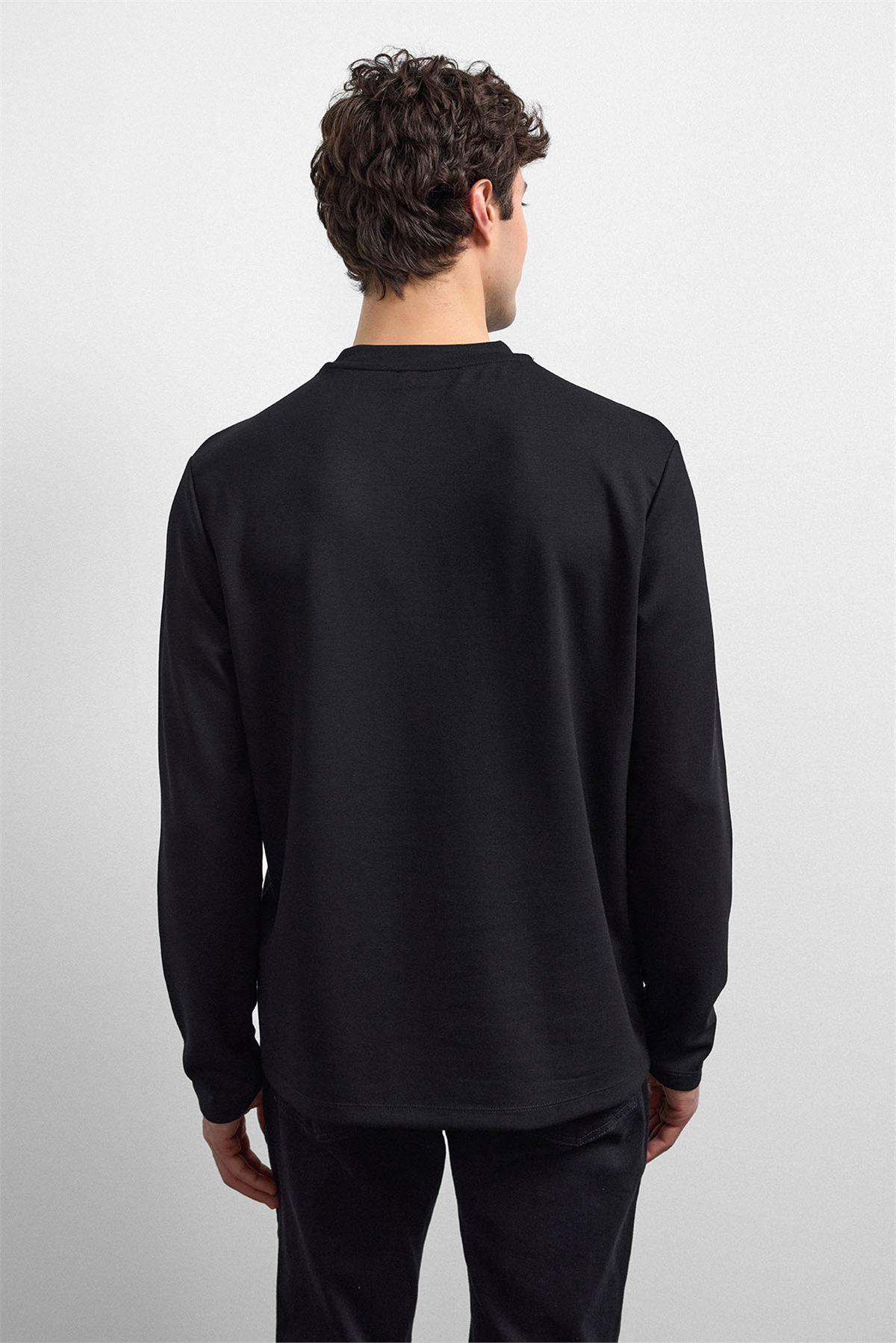 BİSİKLET YAKA REGULAR FIT SWEAT