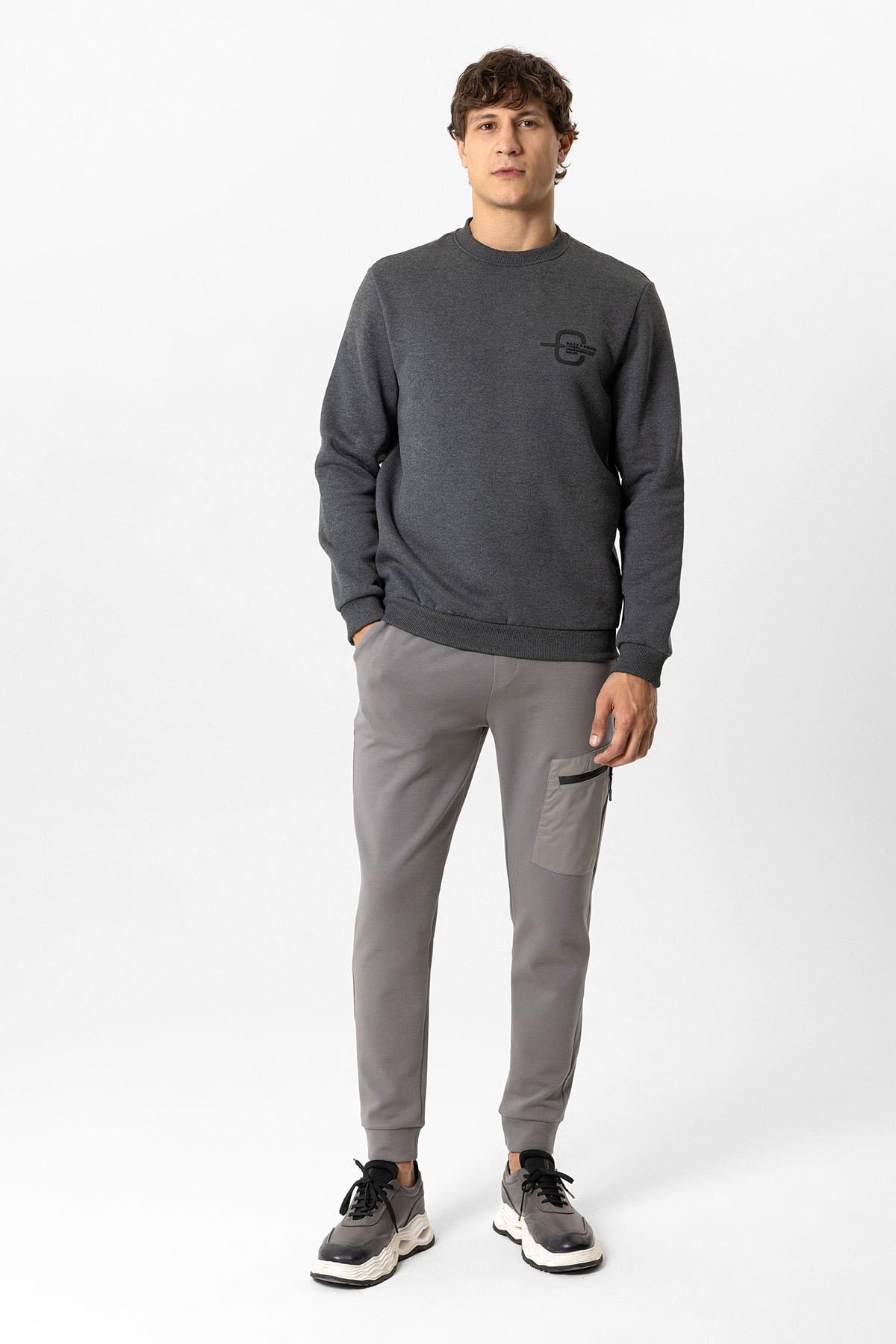 BİSİKLET YAKA REGULAR FIT SWEAT