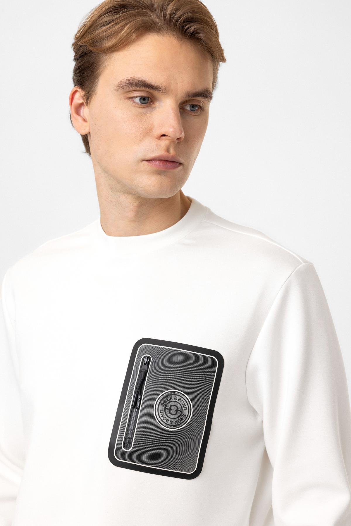 Bisiklet Yaka Regular Fit Sweatshirt