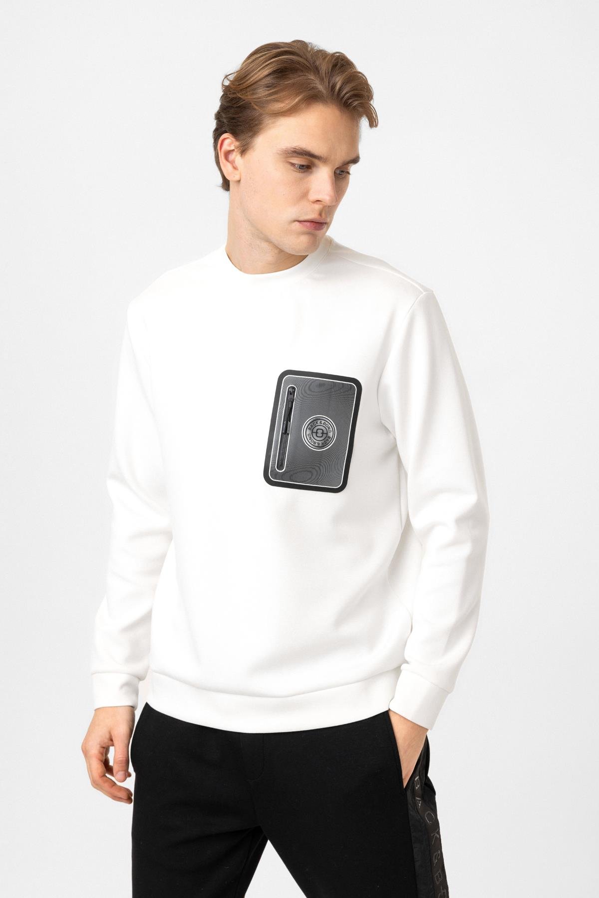 Bisiklet Yaka Regular Fit Sweatshirt