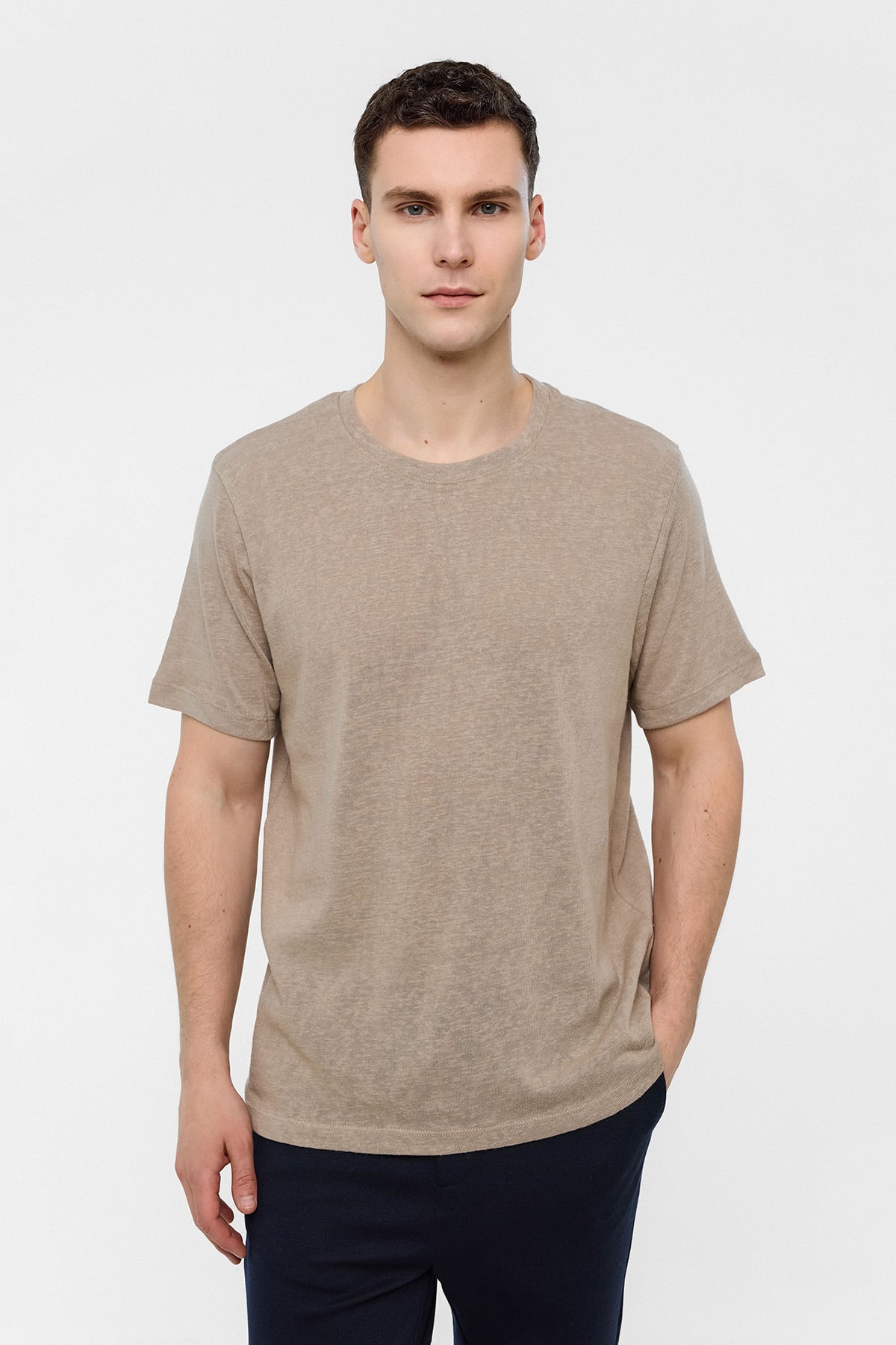 BİSİKLET YAKA REGULAR FIT TSHIRT