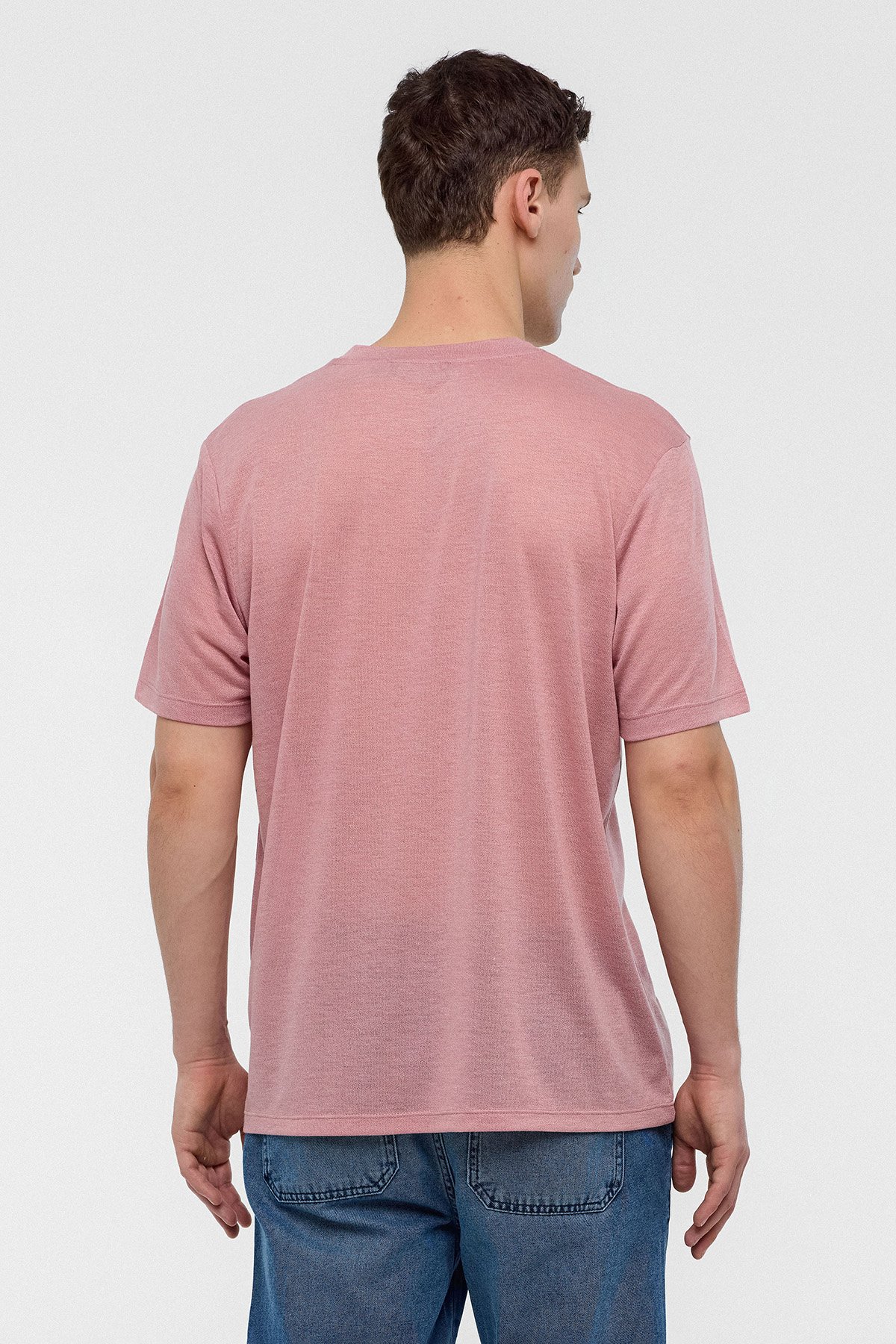 BİSİKLET YAKA REGULAR FIT TSHIRT