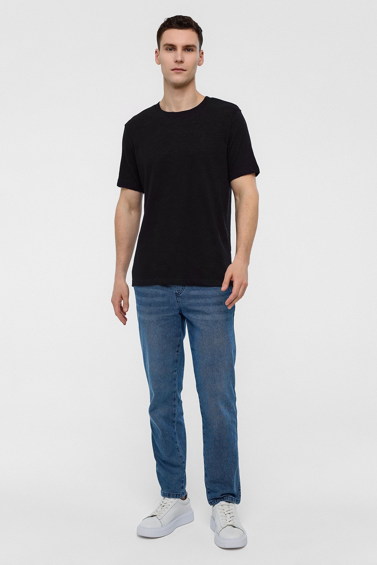 BİSİKLET YAKA REGULAR FIT TSHIRT