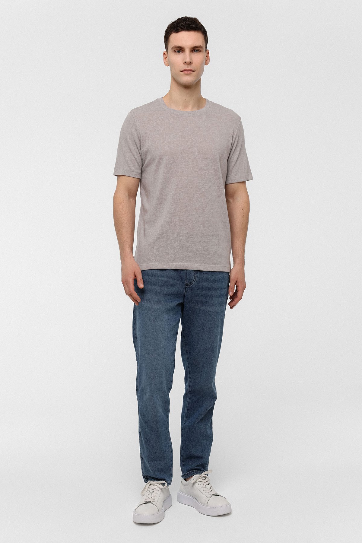 BİSİKLET YAKA REGULAR FIT TSHIRT