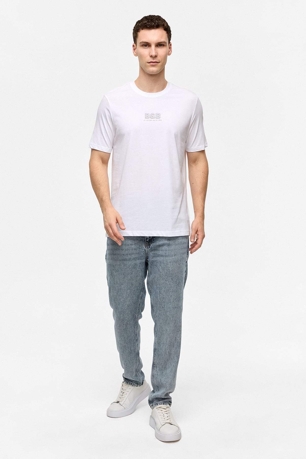 BİSİKLET YAKA REGULAR FIT TSHIRT