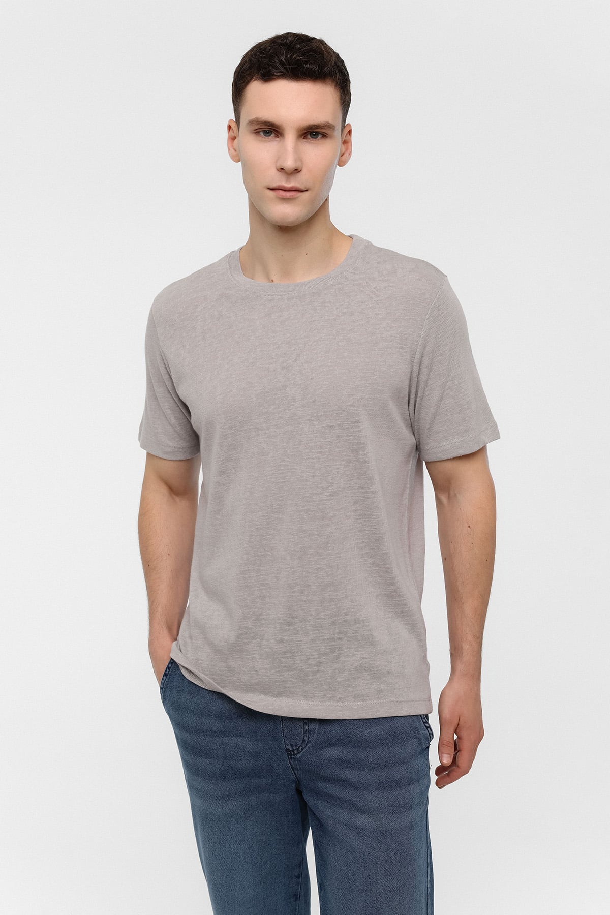 BİSİKLET YAKA REGULAR FIT TSHIRT