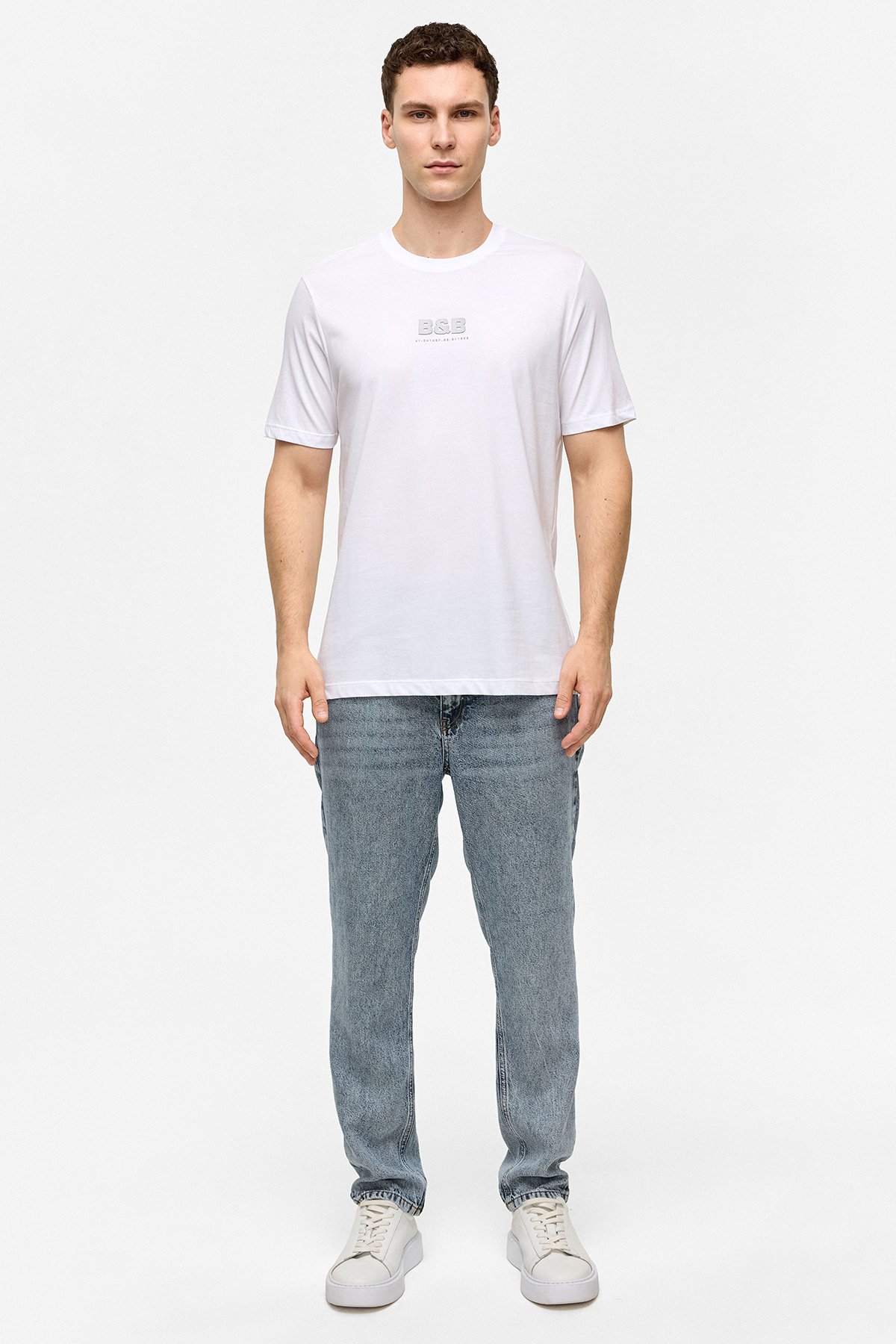 BİSİKLET YAKA REGULAR FIT TSHIRT