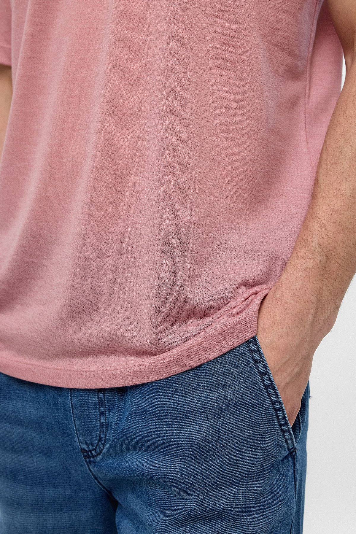 BİSİKLET YAKA REGULAR FIT TSHIRT
