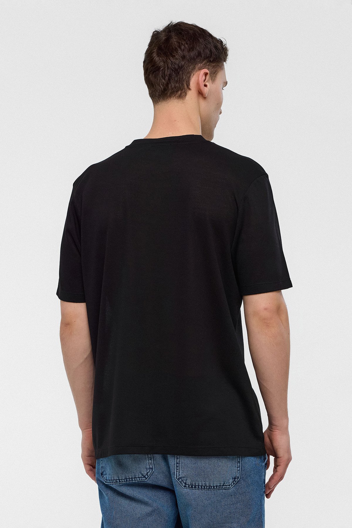 BİSİKLET YAKA REGULAR FIT TSHIRT