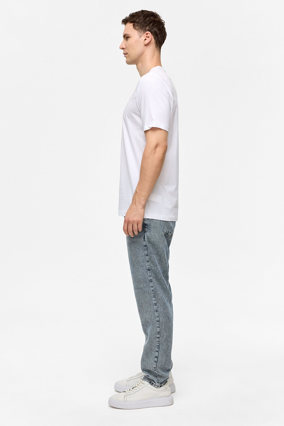 BİSİKLET YAKA REGULAR FIT TSHIRT