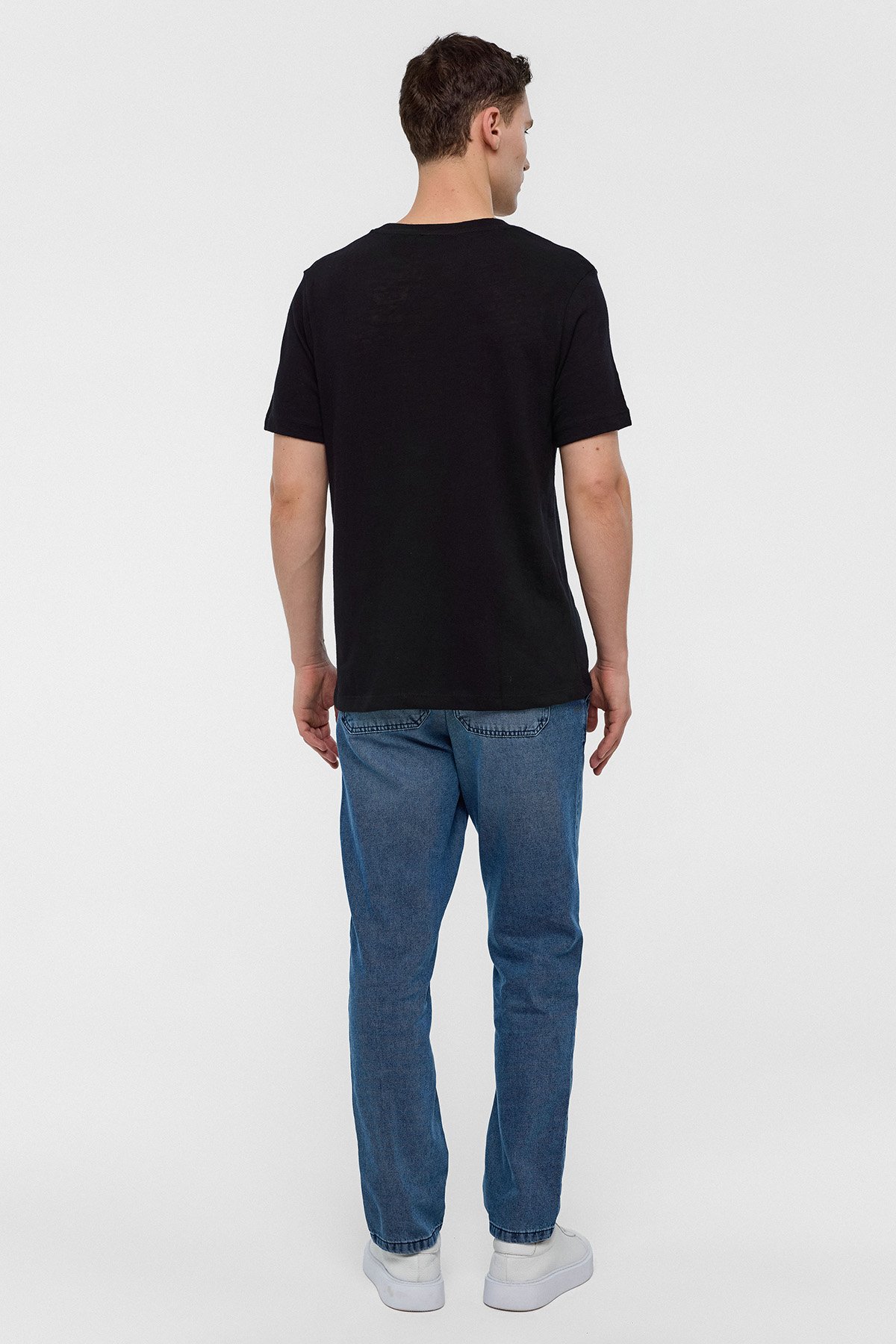 BİSİKLET YAKA REGULAR FIT TSHIRT