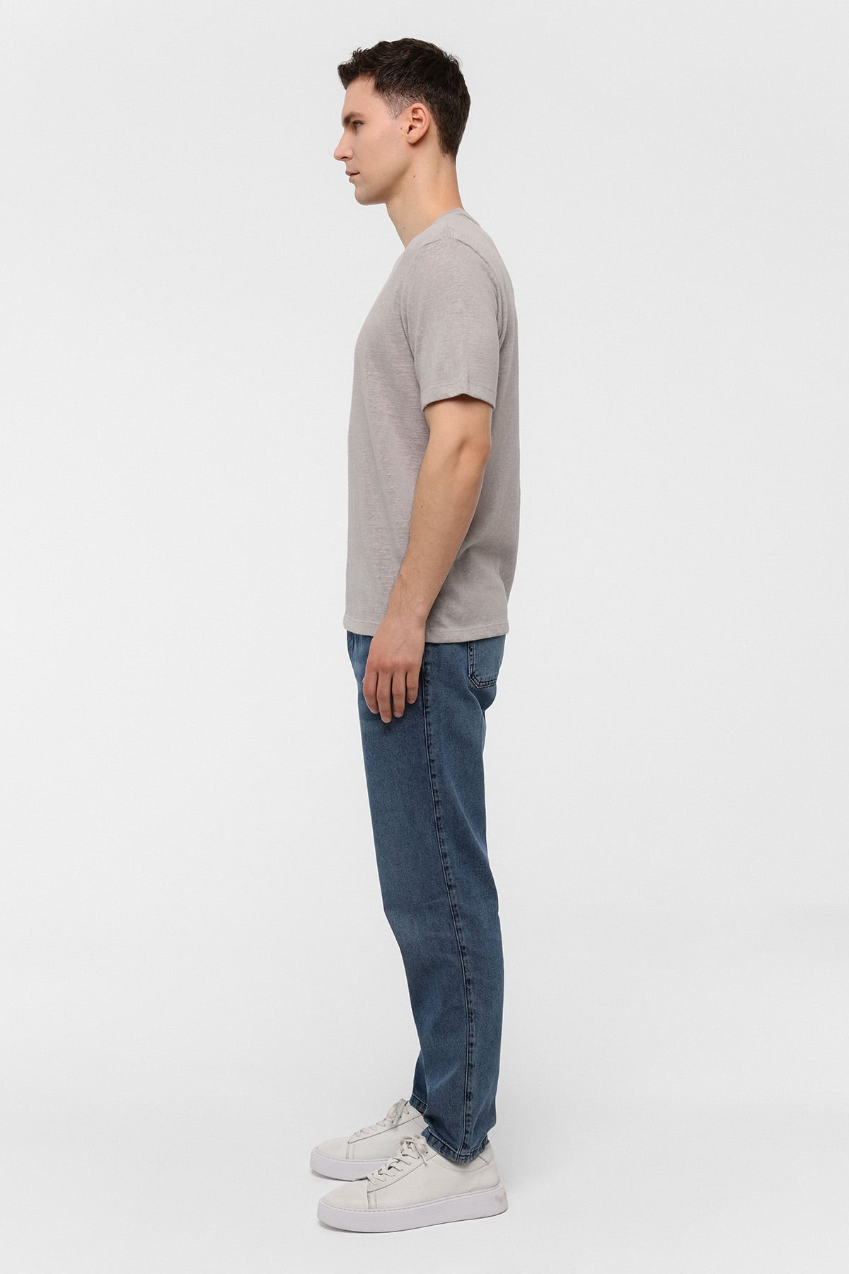 BİSİKLET YAKA REGULAR FIT TSHIRT
