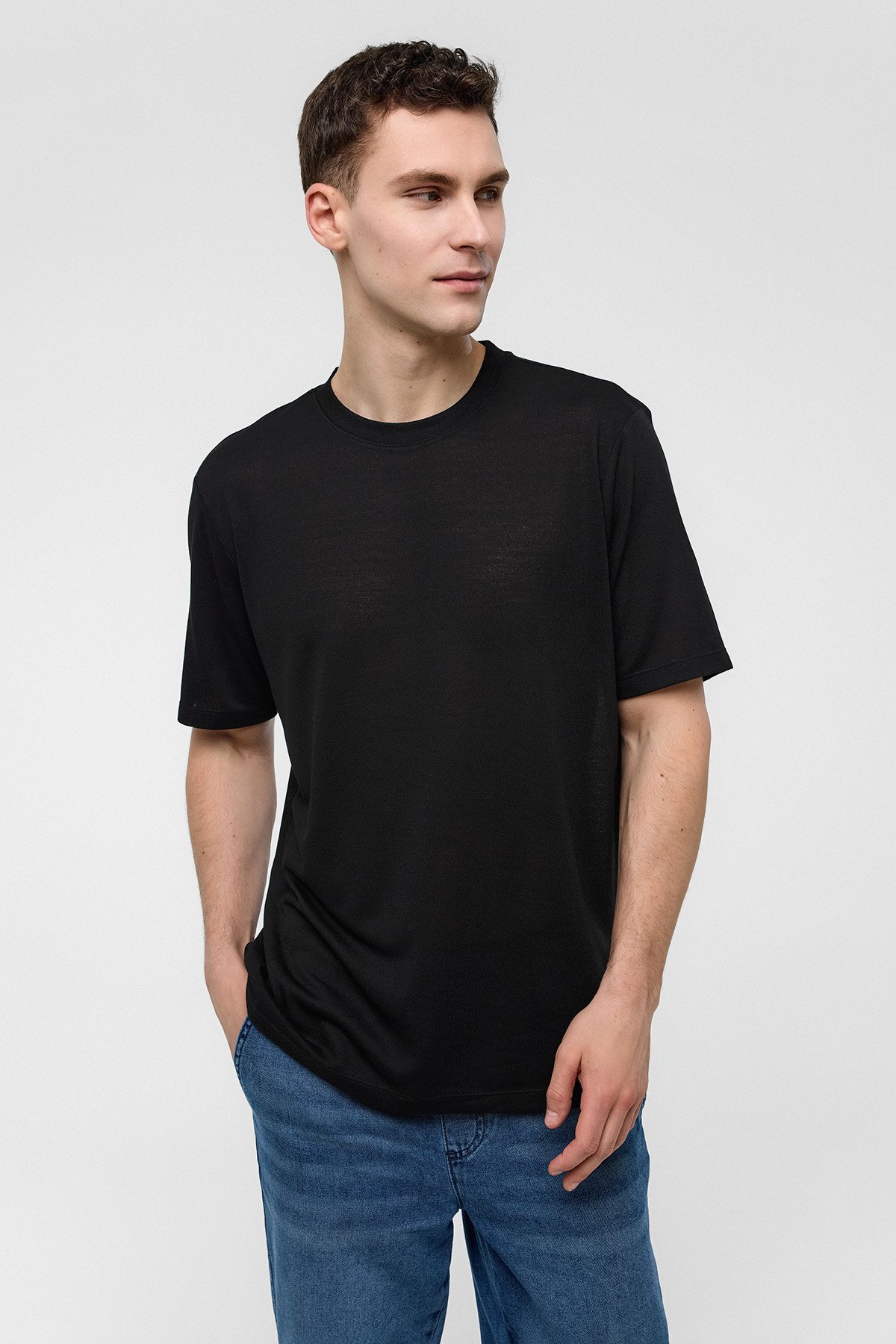 BİSİKLET YAKA REGULAR FIT TSHIRT