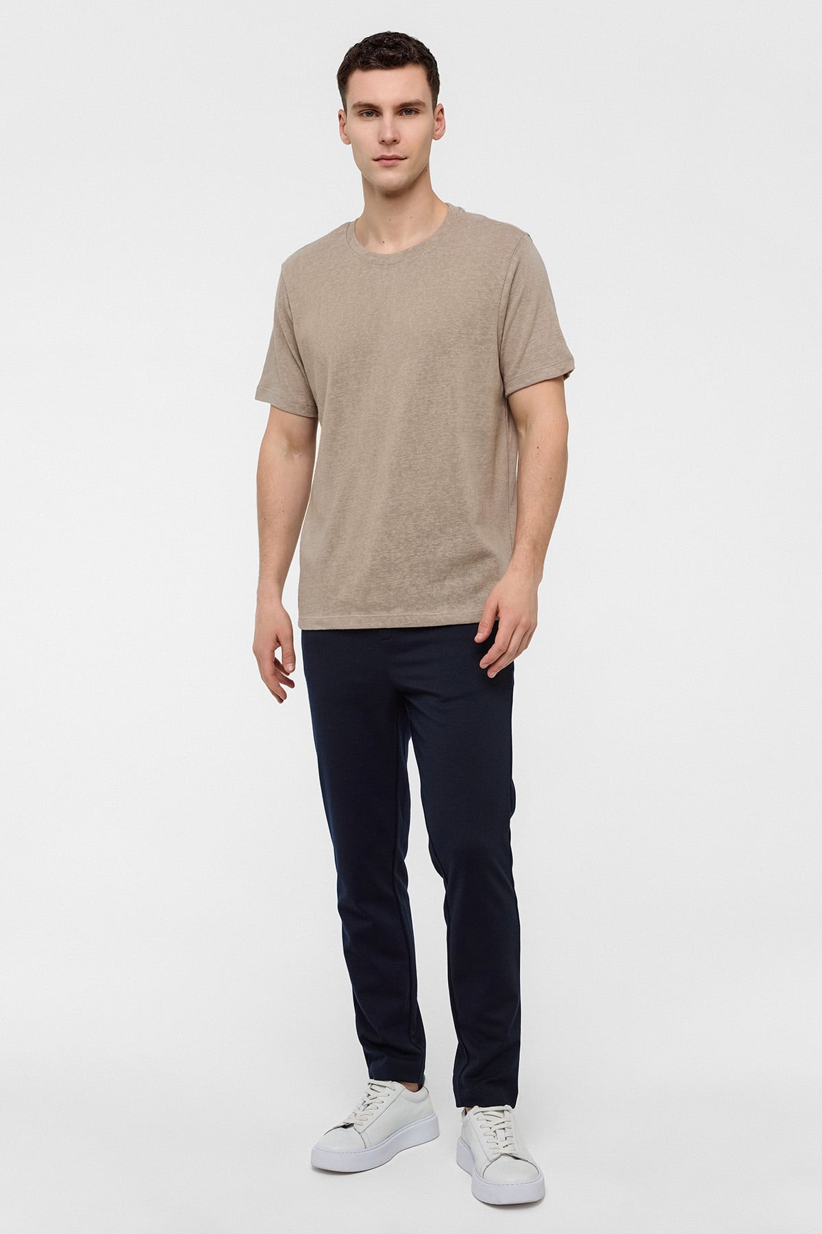BİSİKLET YAKA REGULAR FIT TSHIRT