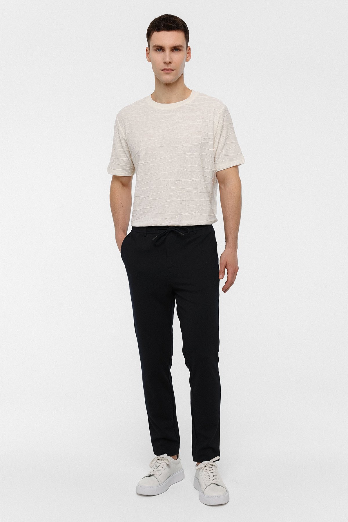 DIAGONEL JOGGER ÖRME PANTOLON