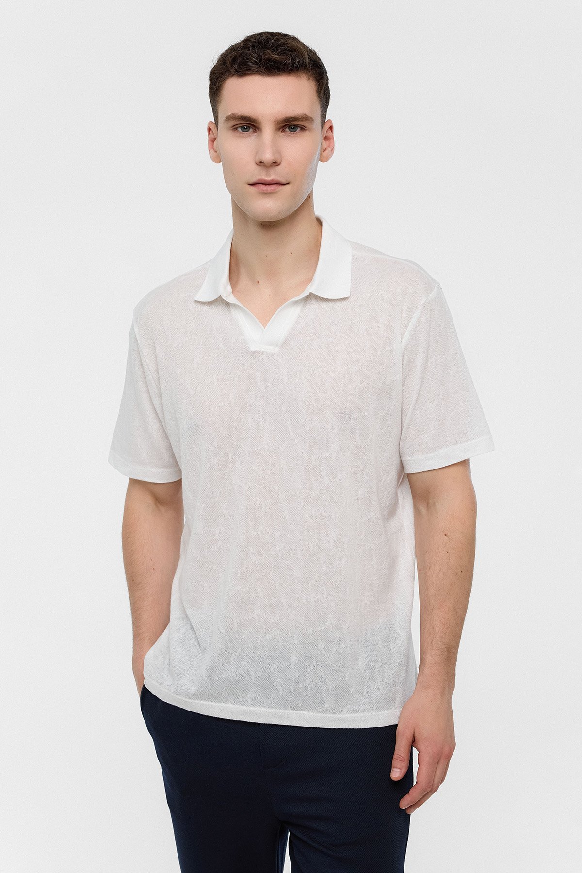 DÜĞMESİZ POLO YAKA TSHIRT