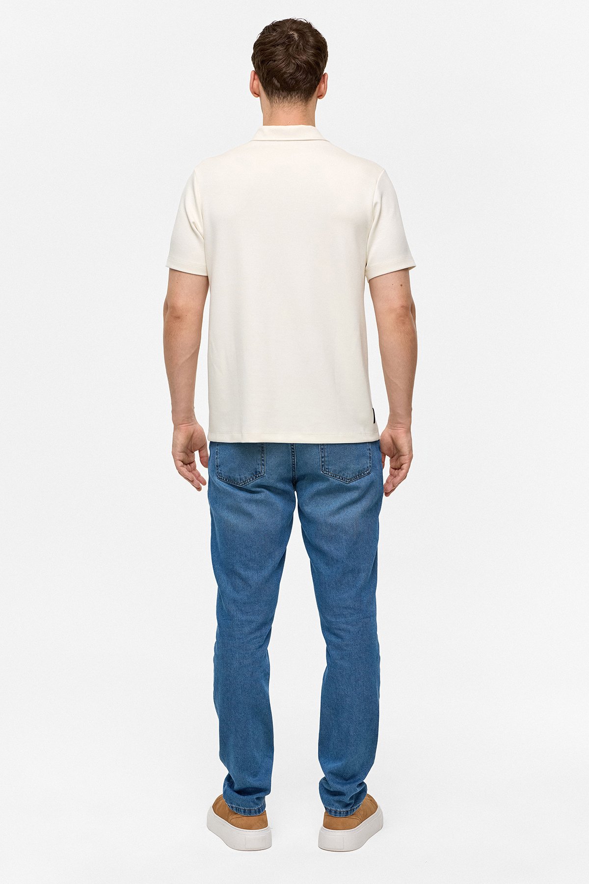 FERMUARLI POLO YAKA TSHIRT