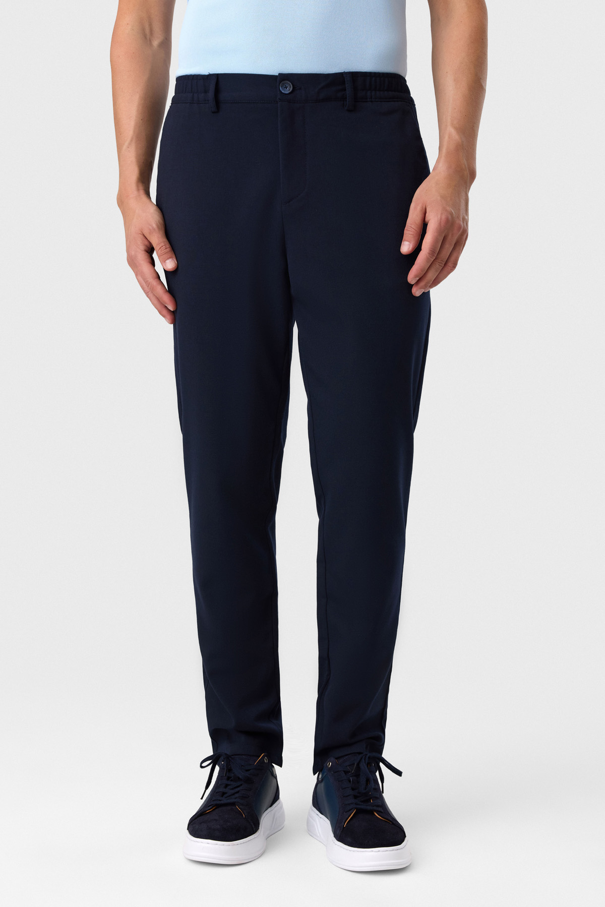Lacivert Jogger Pantolon