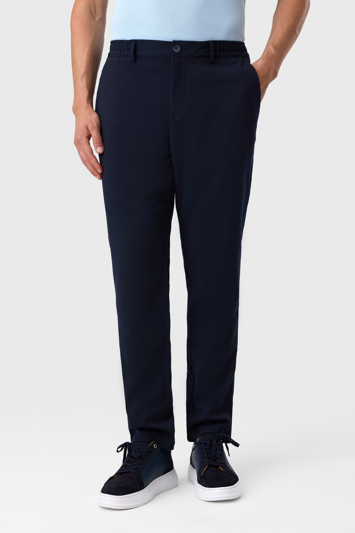 Lacivert Jogger Pantolon
