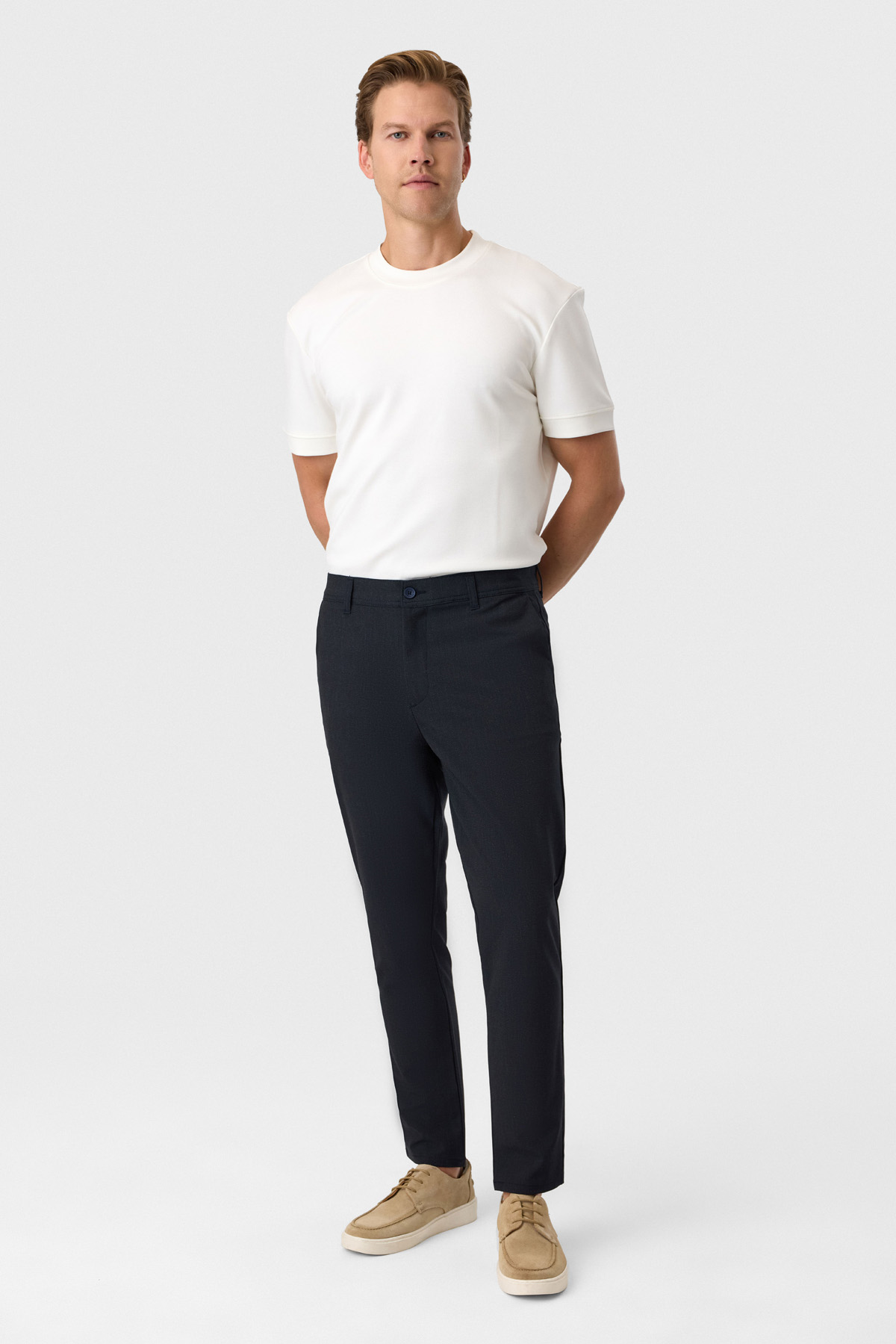 Lacivert Jogger Pantolon