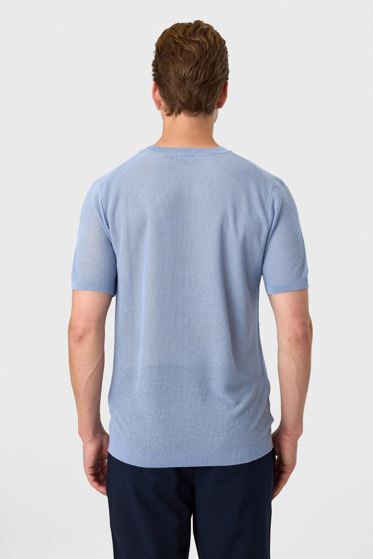 Mavi Regular Fit Örme Triko